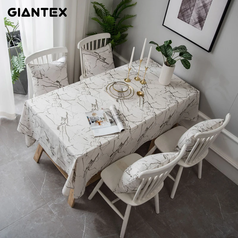 Декоративная скатерть GIANTEX прямоугольные скатерти для обеденного стола чехол