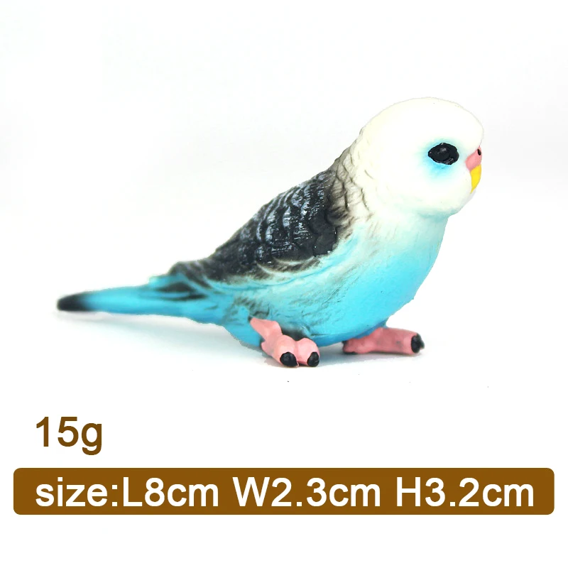 

Cute Simulation Parrot Figurines Miniatures Lovely Birds Fairy Garden Home Garden Lawn Resin Crafts Decorations