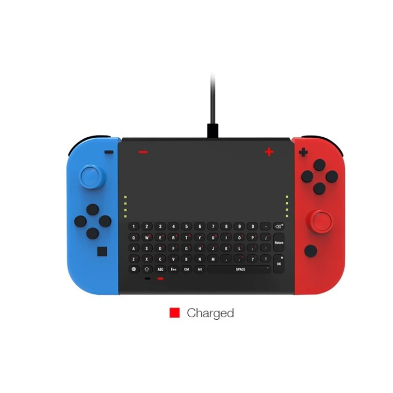 Для Nintendo Switch 2 4G Беспроводная клавиатура ручная чатная для Joy Con аксессуары
