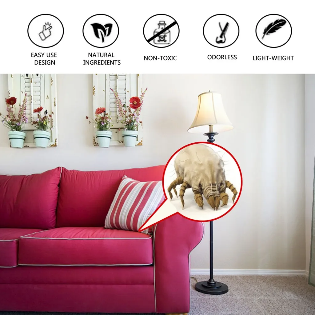 Натуральный клещ убийца травяной уничтожающий коврик убивающие червей анти