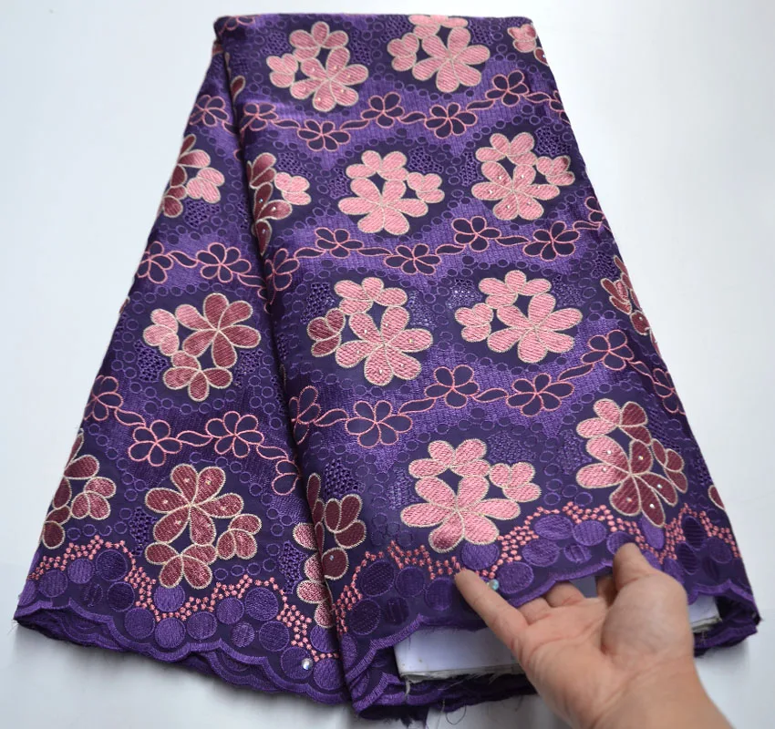 Высокое качество мягкая хлопковая кружевная ткань французское кружево с камнем