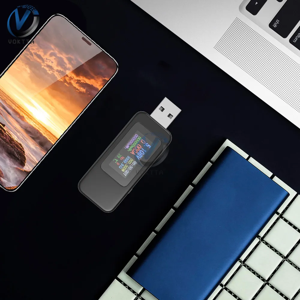 USB Тестер Вольтметр Амперметр тестер напряжения тока ЖК-дисплей цифровой дисплей аккумулятор зарядное устройство детектор USB доктор