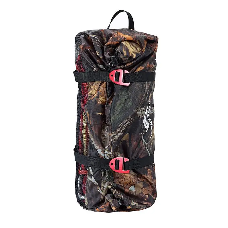 

Outdoor Rock Climbing Ropes Storage Bag Camouflage Folding Waterproof Adjustable Mountaineering Backpack