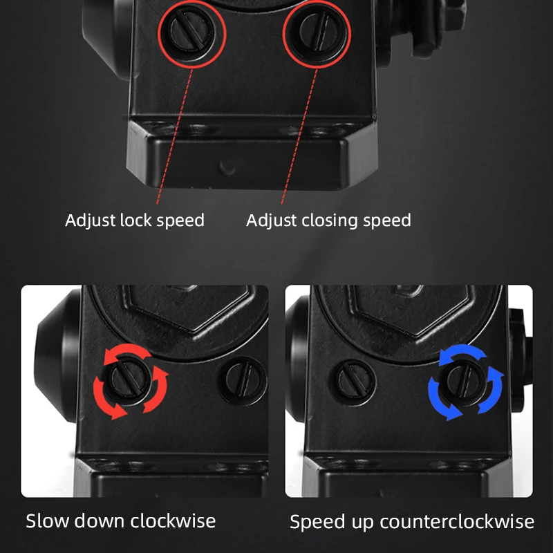 Гидравлический буферный дверной баффер от 25 кг до 80 регулируемая скорость