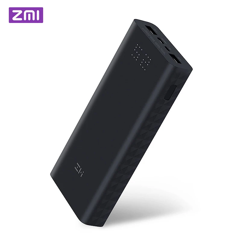 ZMI QB822/QB821 внешний аккумулятор 20000 мАч 27 Вт QC3.0 Быстрая зарядка Dual USB 20000 мАч Внешний аккумулятор для iPhone iPad samsung huawei
