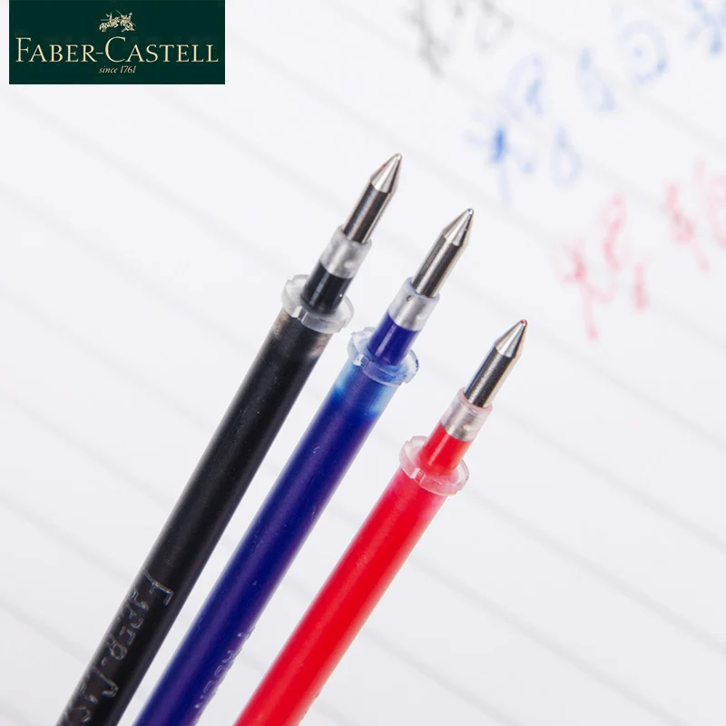 Faber Castell 100 084 301 0 38 мм/0 5 мм гелевая ручка повторная заливка черный красный синий