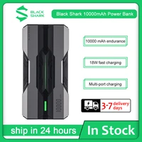 black shark eco system 10000mah 18w quick charge power bank with three usb output for iphone for xiaomi portable charger