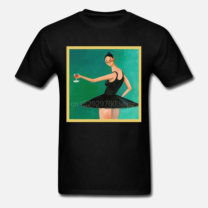 Kanye West My Beautiful Dark Twisted Fantasy Graduation Bear Хип хоп футболка новый|Мужские футболки| |