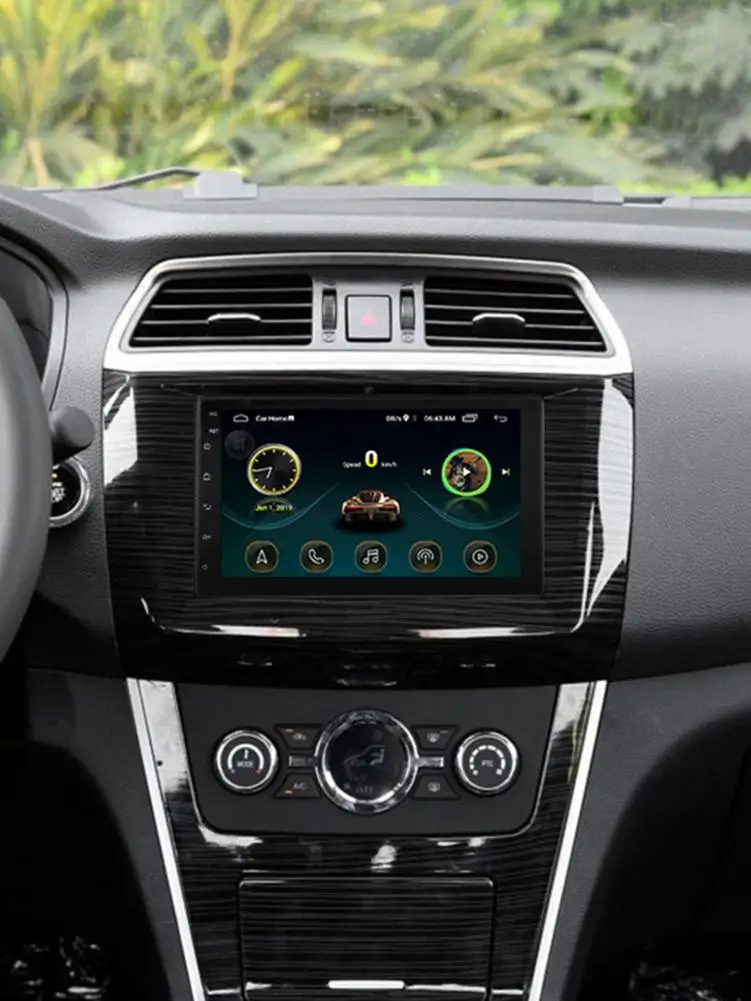 Двойной Din Android автомобильный навигационный стерео 10 1 16G Автомобильный