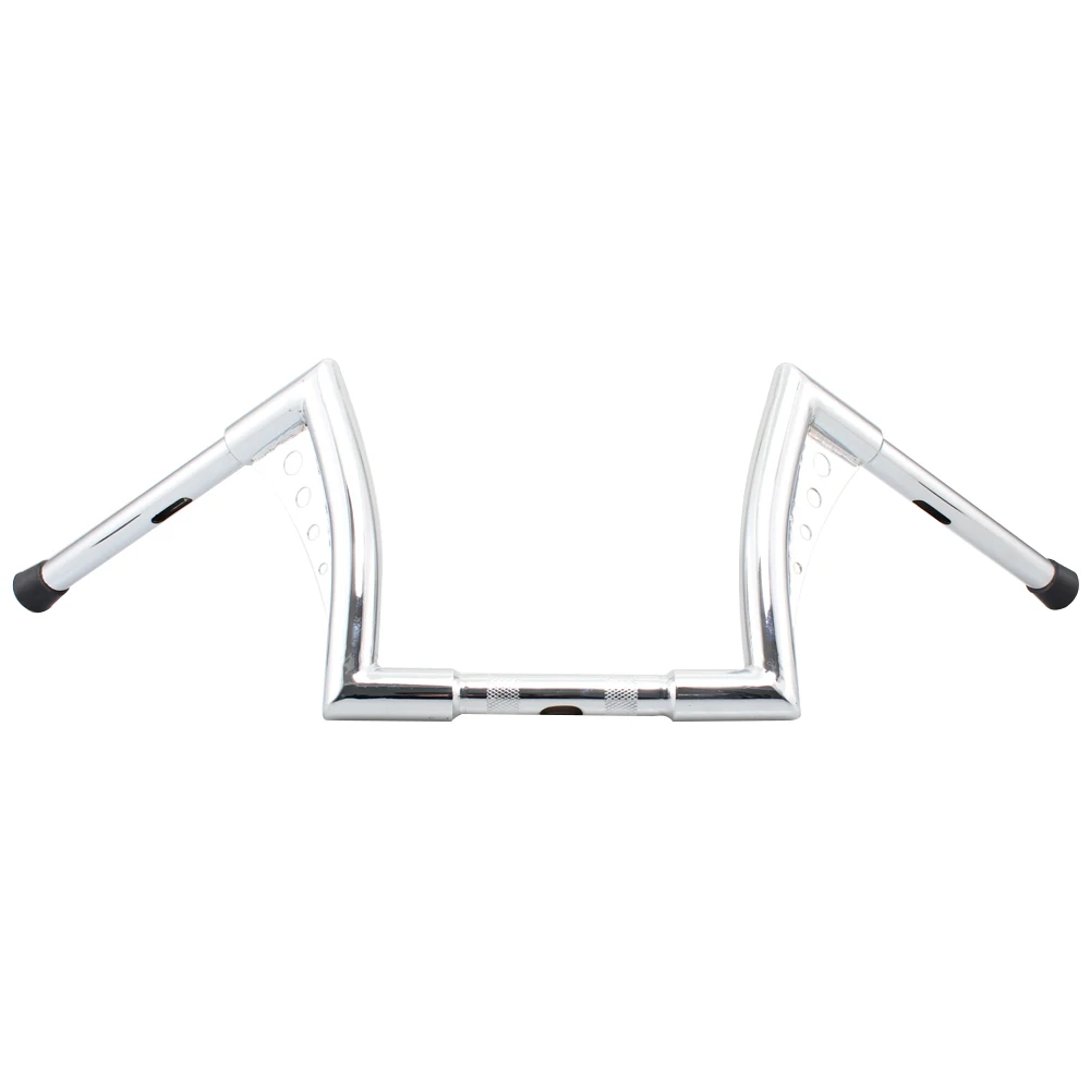 Хромированный 1 &quotВинтажный 12&quot Руль для Harley Dyna FLHT FXST Softail FLSTF Sportster XL Touring Glides