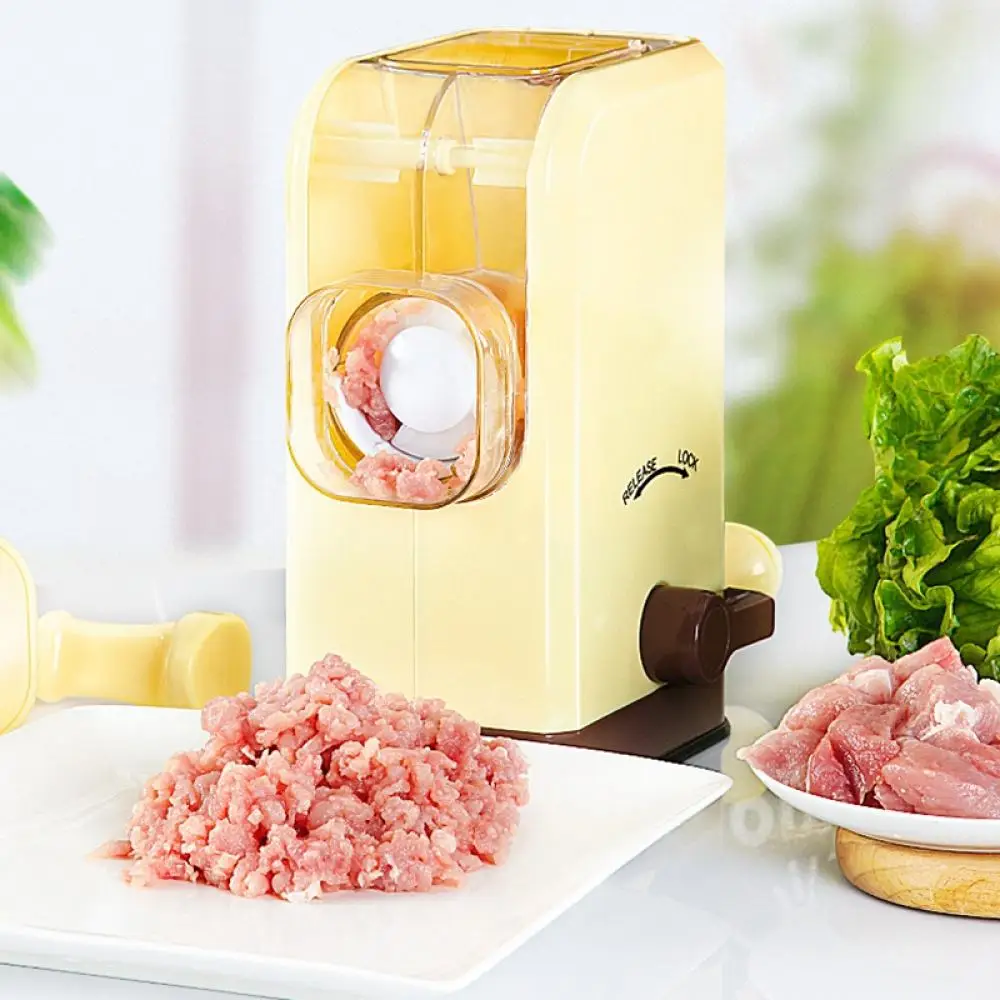 Бытовая ручная мясорубка ручка многофункциональная нержавеющая сталь лезвие