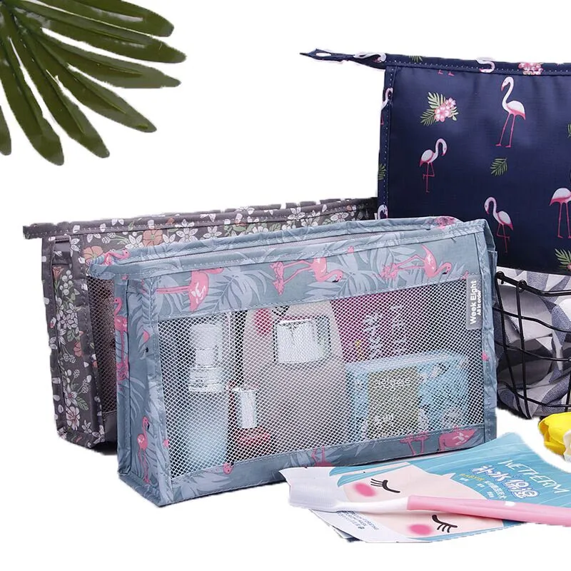 Дорожная сумка на молнии для мытья туалетных принадлежностей дорожная хранения