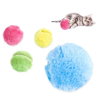 funny puppy pet dogs cat chew molar toys bite squeak bauble interactive floor clean magic roller ball interactive cat toy