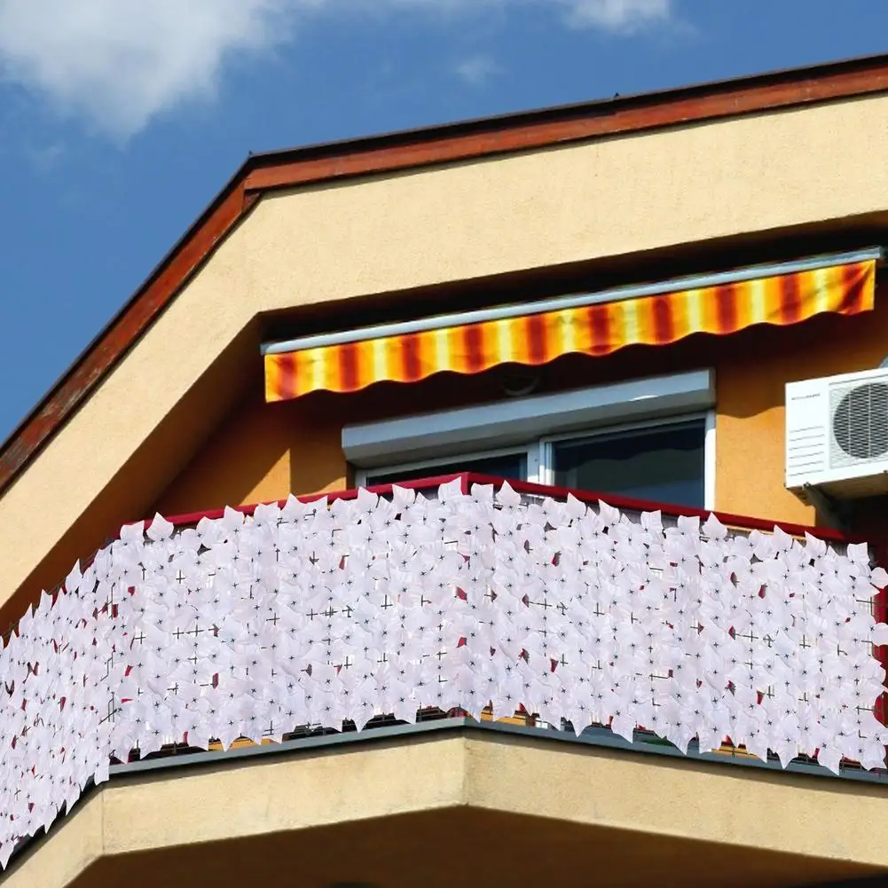 Искусственный лист забор для конфиденциальности рулон анти УФ настенный