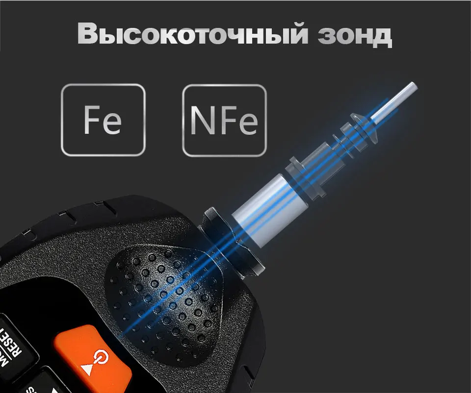 R& D GM998 толщиномер покрытия автомобиля краски из металла с гальваническим покрытием толщиномер тестер метр 0-1500um Fe& NFe зонд