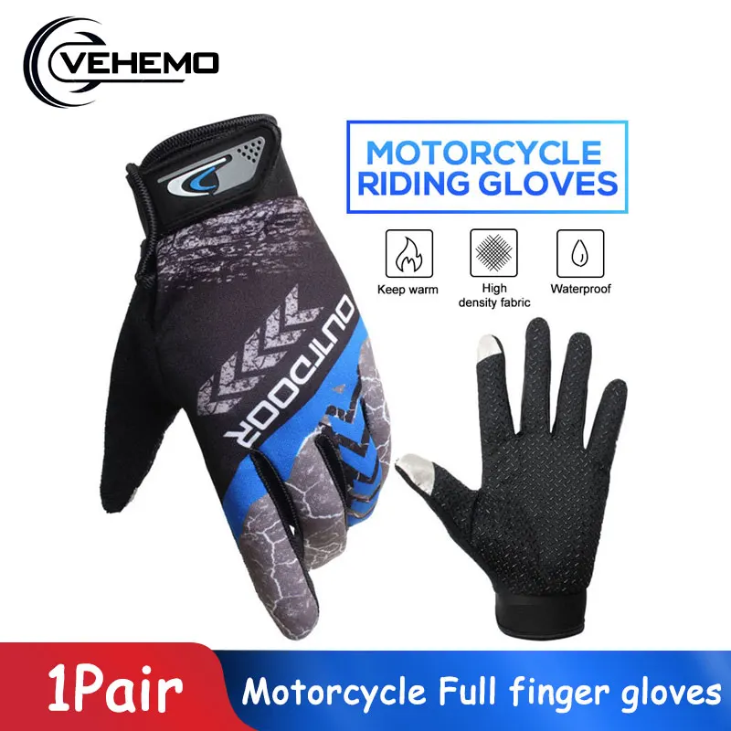 

Motorcycles 1 Pair Hiking Riding Full Finger Gloves Universal Mountaineering Motorcycle Gloves Durable Arrow Ridding Gloves