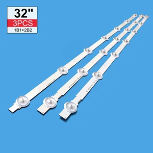 630 мм светодиодный полоски 7 светодиодный s для LG 32 