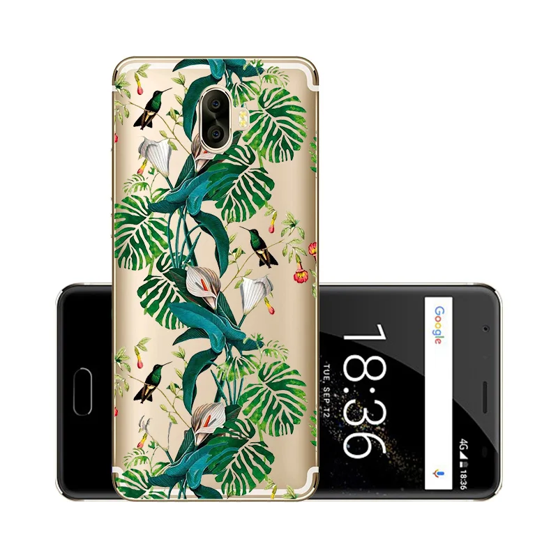 Мягкий окрашенный чехол для Oukitel K8000 силиконовый ТПУ задняя крышка s прозрачные