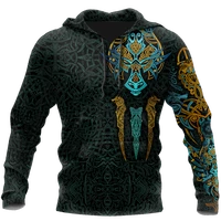spring andautumn mens street warrior tattoo fashion sports suit oversized hoodie printing wolf hoodie casual sweatshirt %e2%80%8bjacket