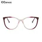 46942 пластиковый титановый кошачий глаз, анти-синий светильник, оптические очки, оправа для женщин TR90, модные компьютерные очки