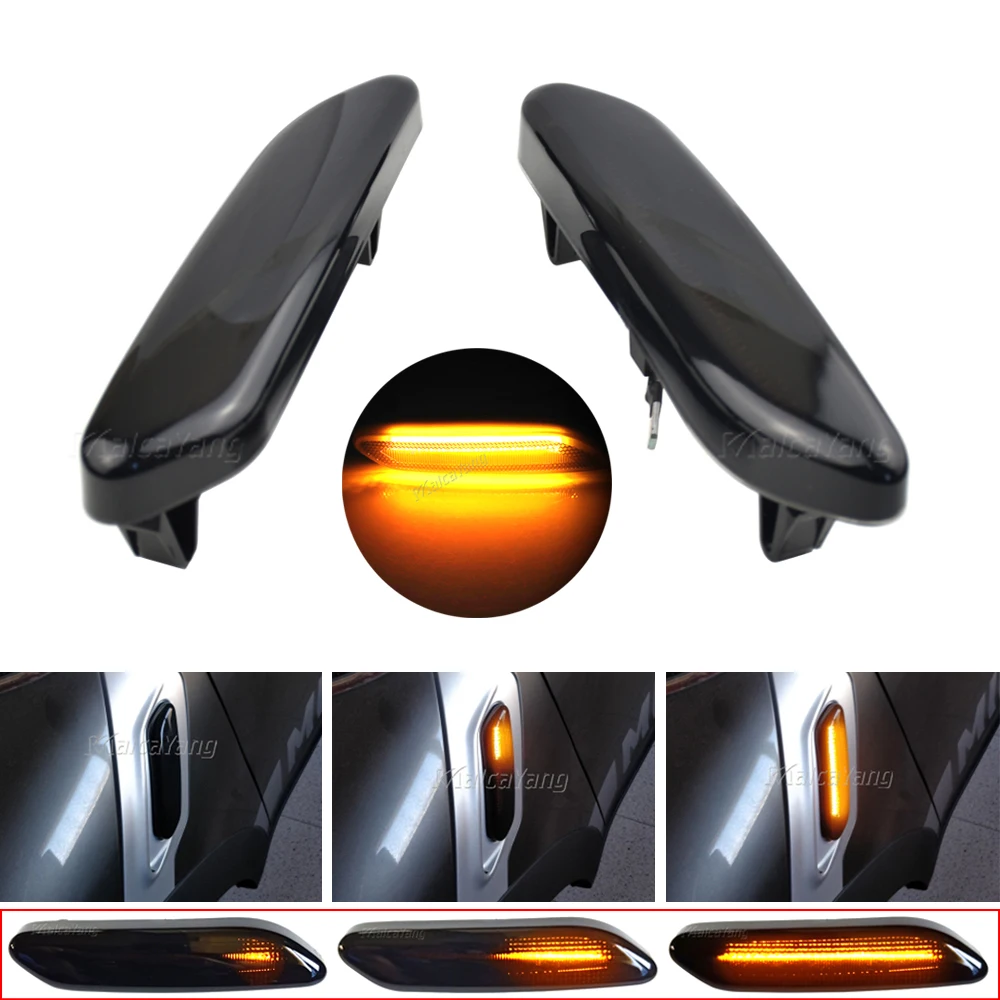 Для BMW MINI COOPER R60 R61 COUNTRYMAN PACEMAN динамический Светодиодный Боковой габаритный