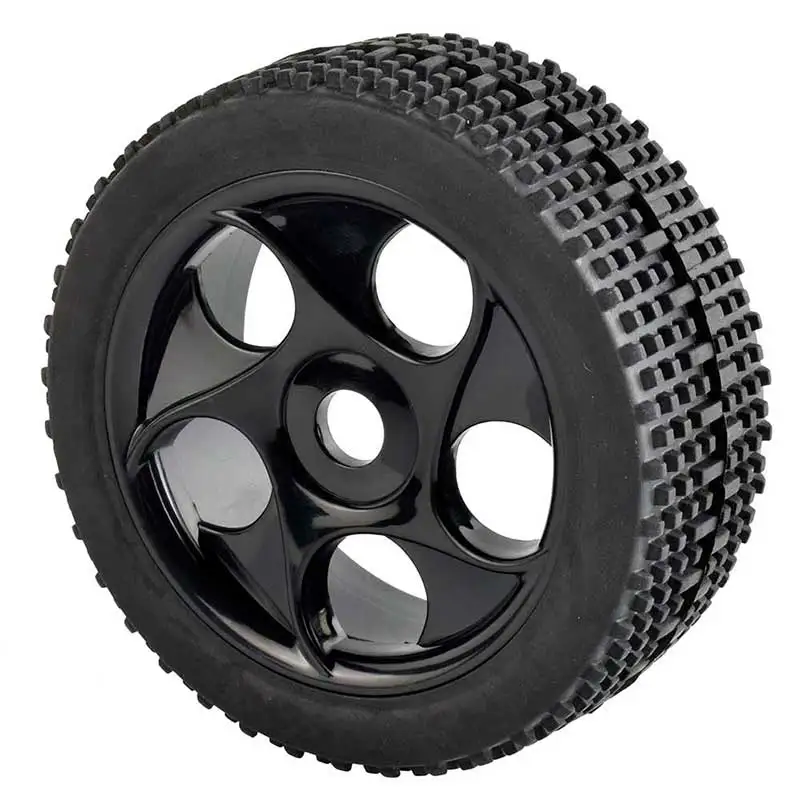 Neum&aacute;ticos de carreras todoterreno HSP 1:8 de 110mm, neum&aacute;ticos de goma suave resistentes al desgaste para coches teledirigidos, piezas de bricolaje, 4 Uds.-3