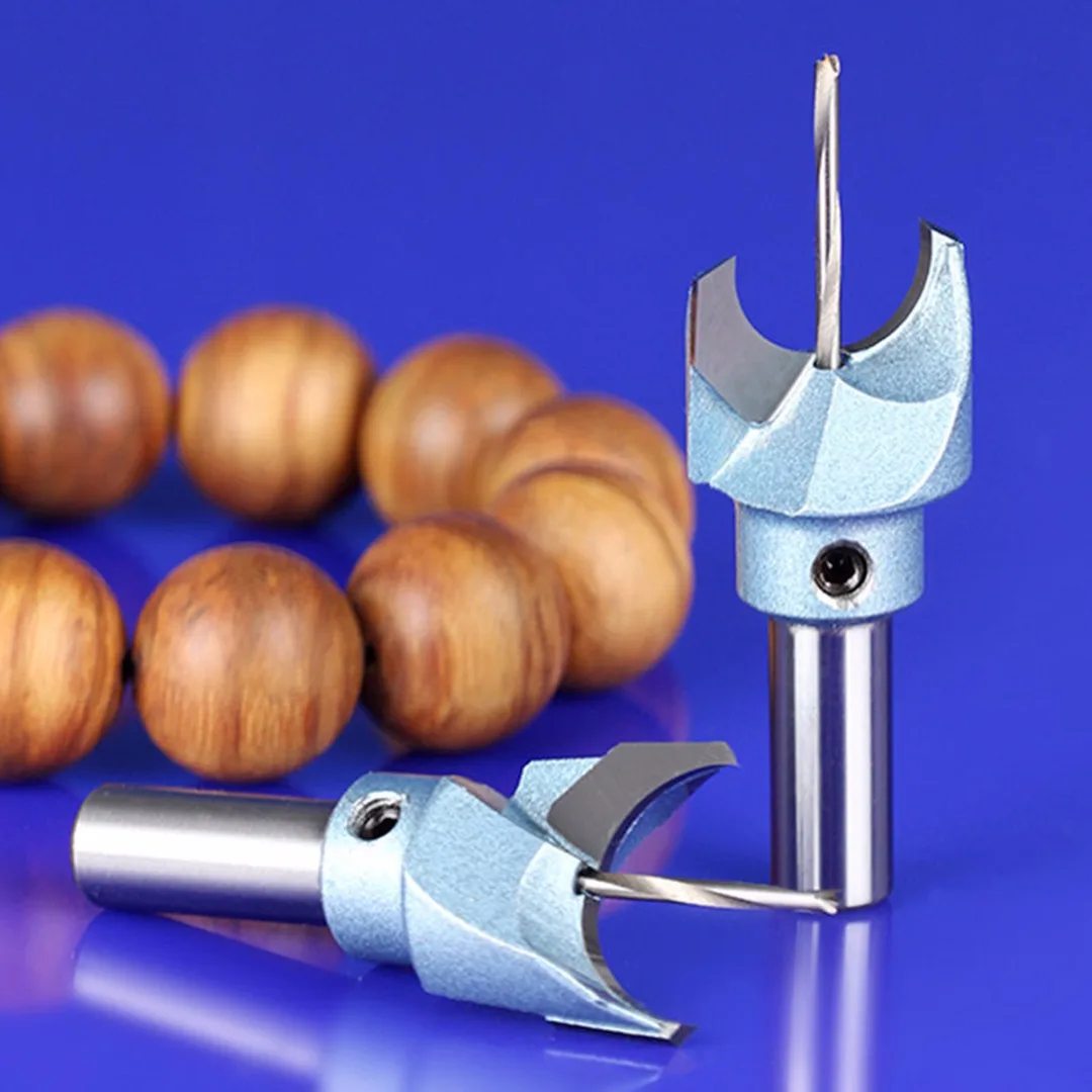 

Drilling Router Bit 8-22mm Woodworking Tool 1pc Supply Bead Ball Drill