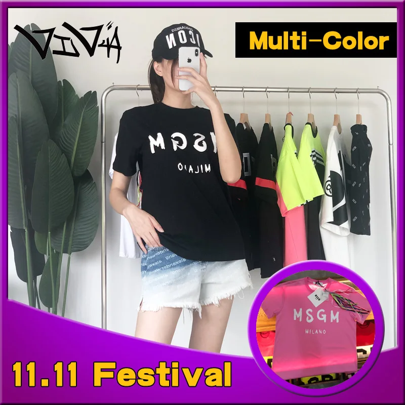 Футболка VIVA MB ITLAIN для мужчин и женщин хлопковая рубашка с надписью MGM XS S M L XL -