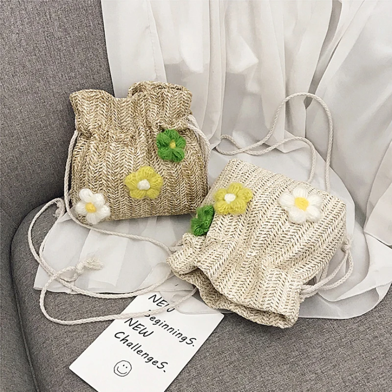 Youda оригинальные модные соломенные тканевые одна пляжная сумка через плечо