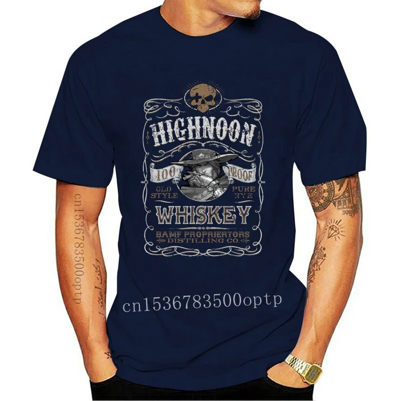 

Men t-shirt Highnoon Whiskey McCree tshirt Women t shirt