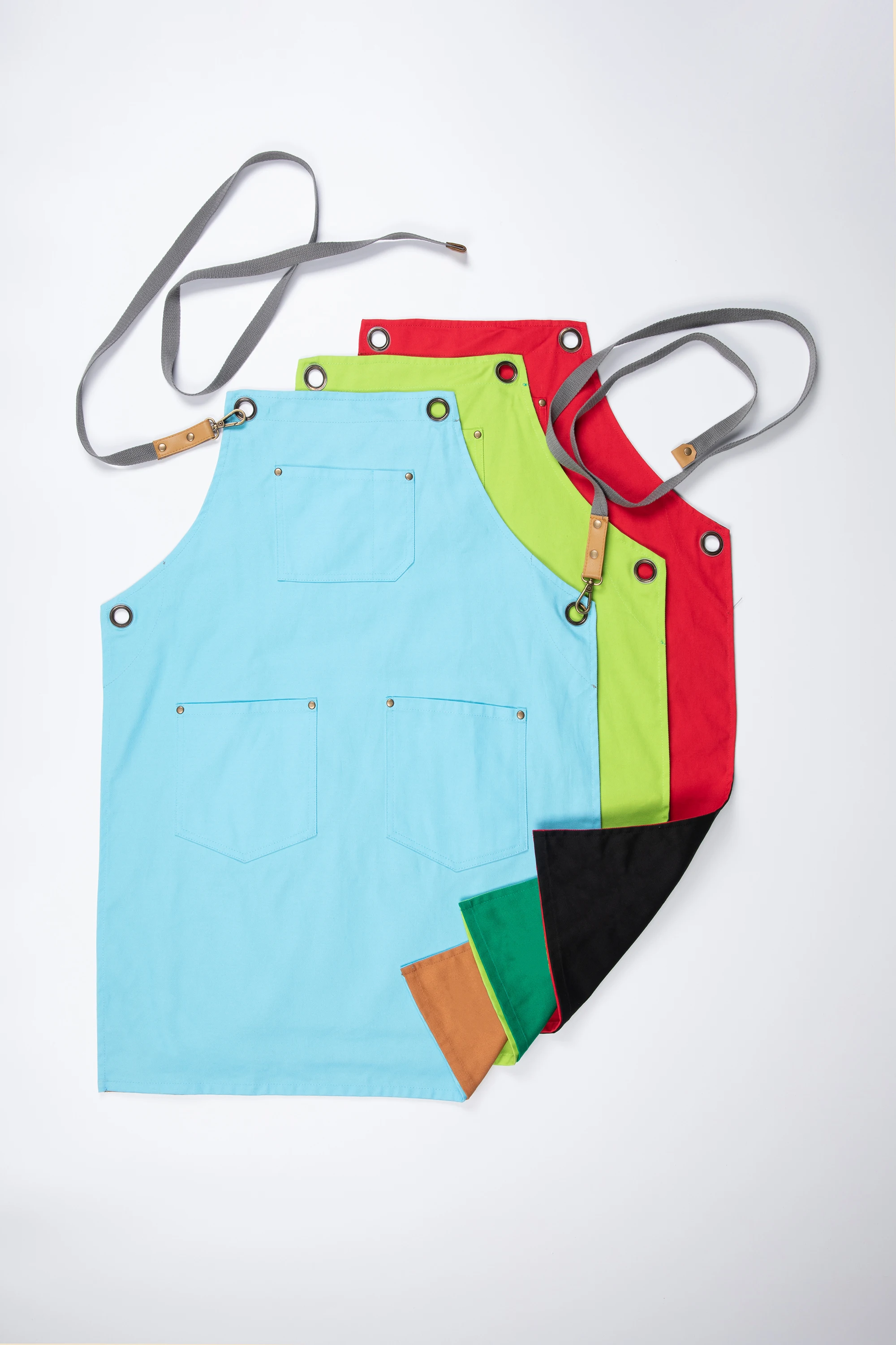 Новое поступление фартук из чистого хлопка двусторонний изысканный