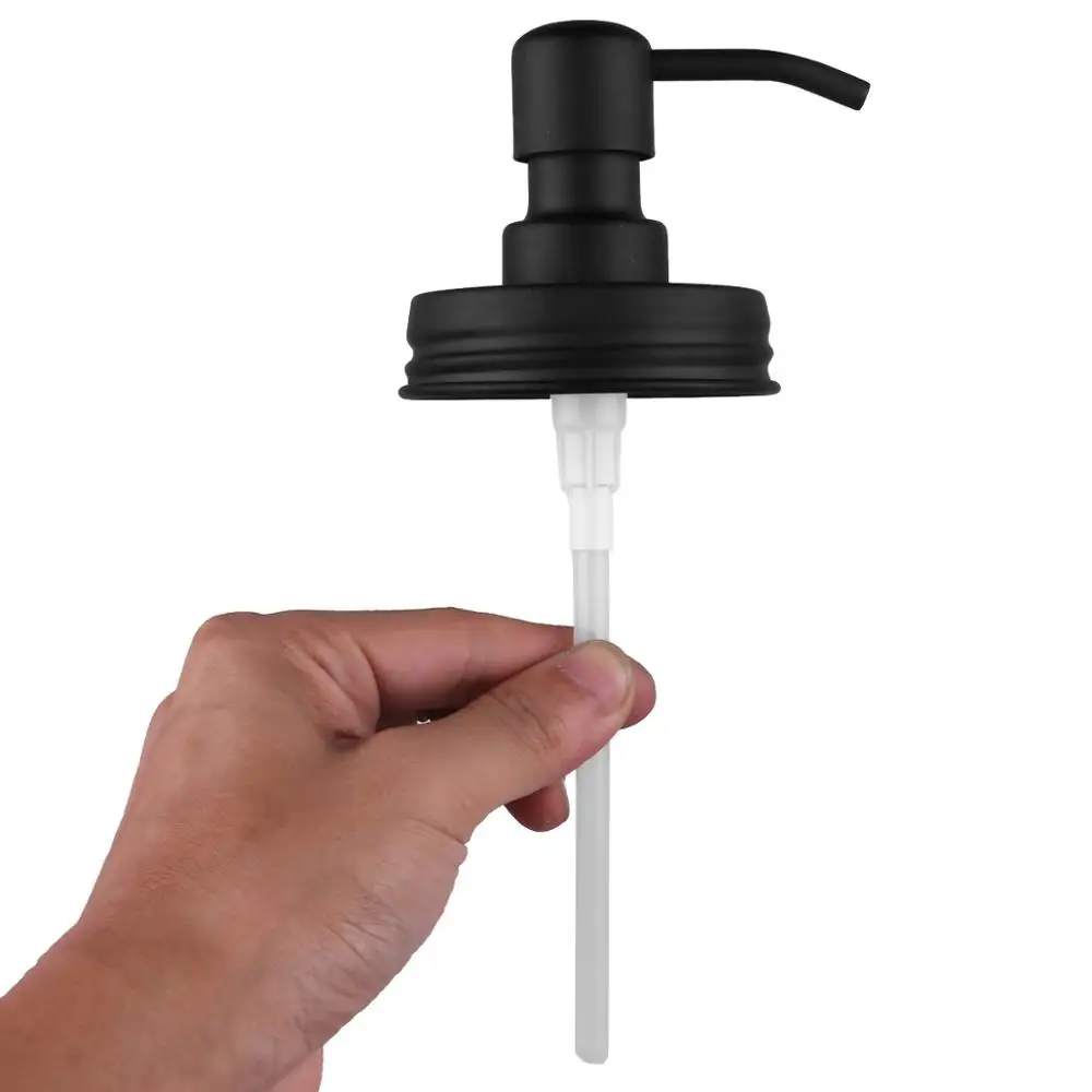 Диспенсер для мыла антикоррозийный дозаторы из нержавеющей стали трубка Mason Jar