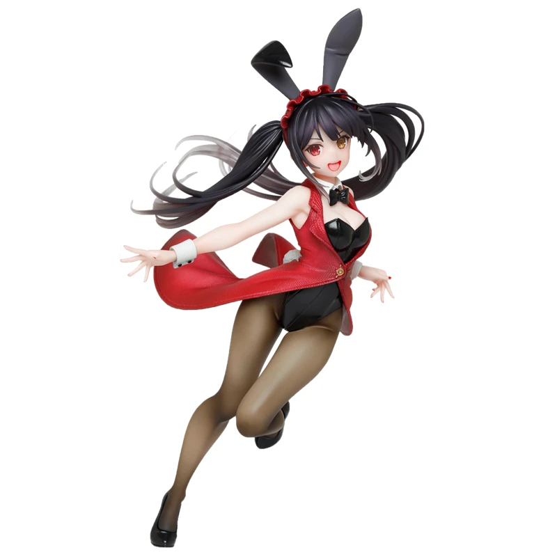 

Женская 20 см фигурка персонажа из аниме «Date A Live Tokisaki Kurumi Sexy Bunny Girl», кукла из ПВХ, модель ручной работы, настольная искусственная кожа