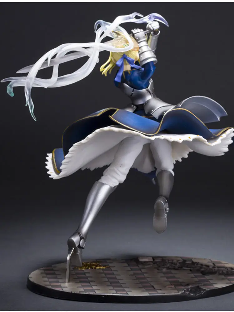 25 см японского аниме Fate/ночь с саблей из ПВХ Коллекция Модель игрушка подарок