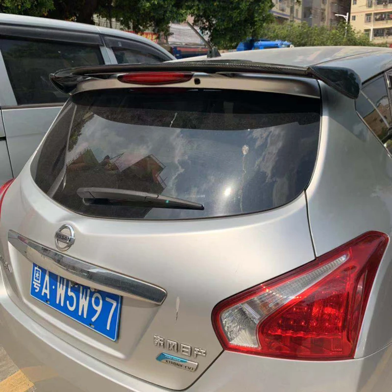 Для Suzuki Swift Nissan Tiida высококачественный карбоновый Материал задний автомобильный спойлер для Suzuki Swift спойлер 2008