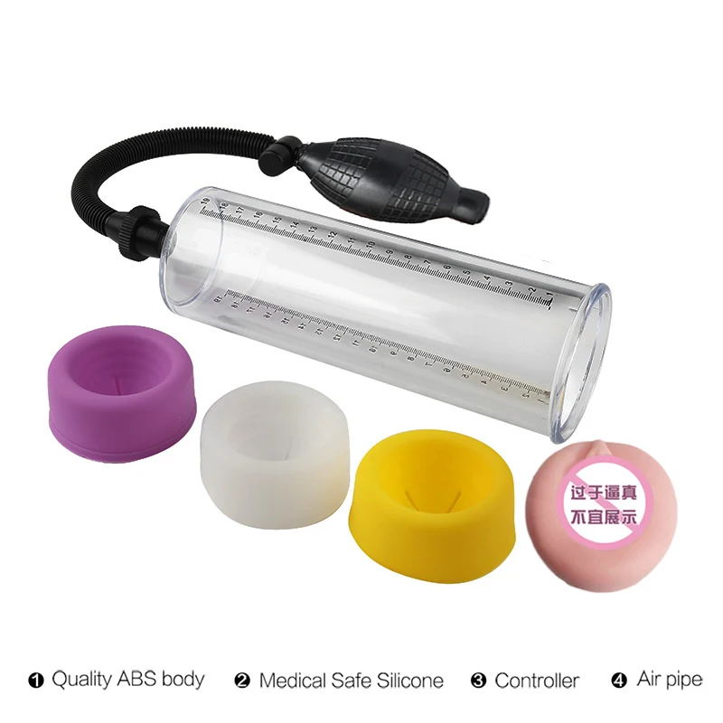 Насос для пениса вакуумный увеличитель расширитель ручной работы мужской