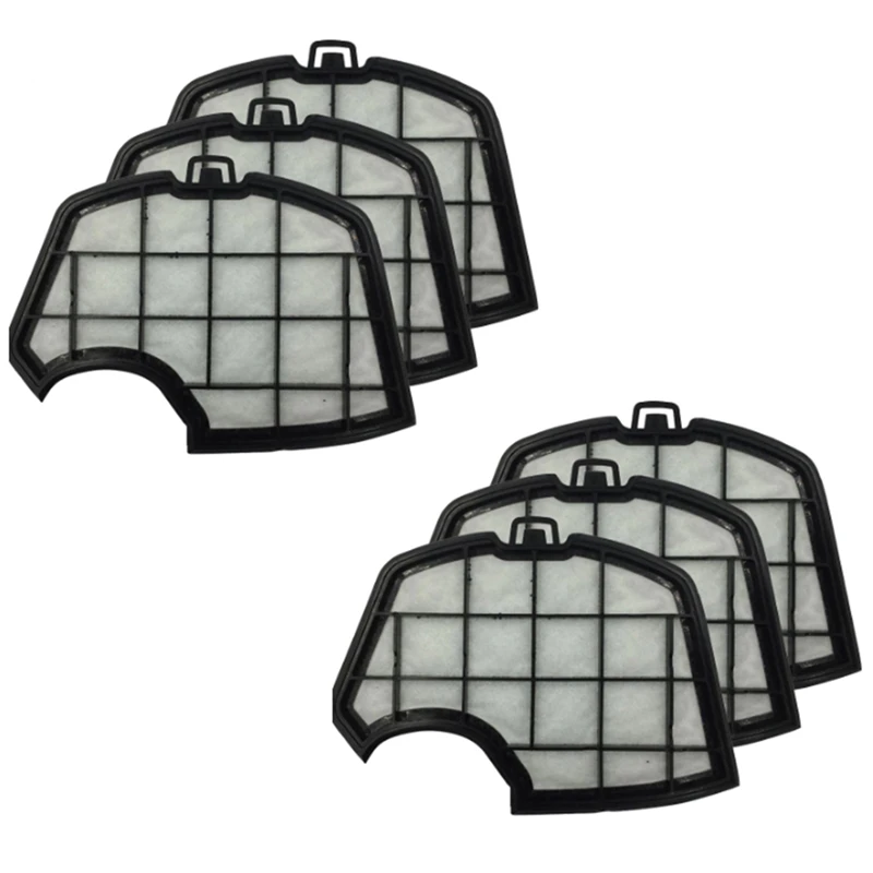 

6 шт. для Vorwerk Kobold, сменные фильтры, защита двигателя VK150 VK140, аксессуары