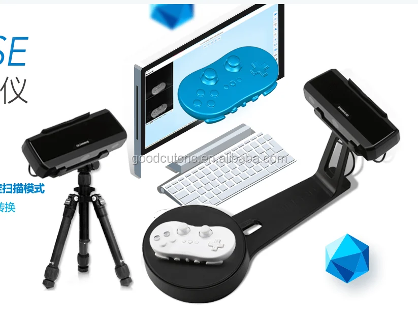 

Einscan SE SP desktop white light rotate galvo 3d scanner