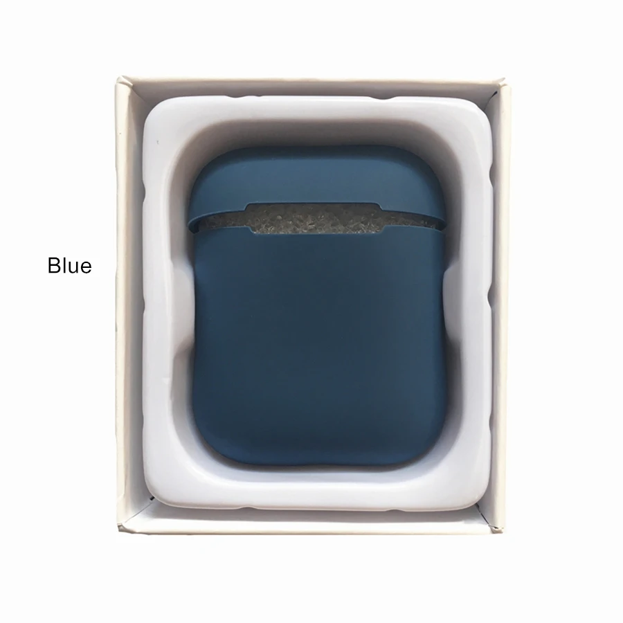 ТПУ силиконовый Bluetooth беспроводной чехол для наушников с посылка коробка защитный чехол кожа посылка для Apple Airpods
