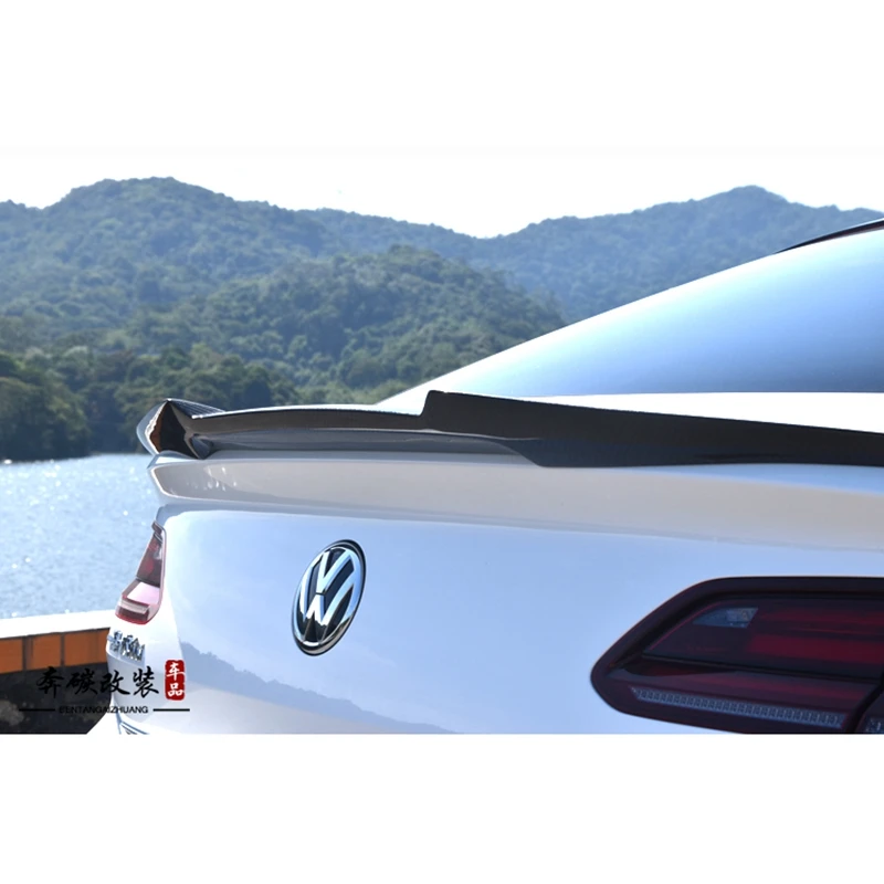 Для Volkswagen Новый CC спойлер 2018-2019 Высокое качество ABS Материал заднее крыло