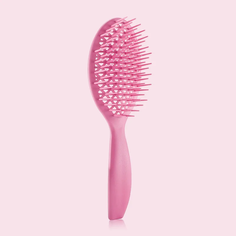 

New Candy Color Women Hair Scalp Massage Comb Detangle Hairbrush Wet Curly Hair Brush DIY Salon Hairdressing Styling Tools