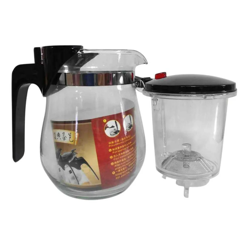 500 мл термостойкий стеклянный чайник китайский чайный набор кунг фу пуэр