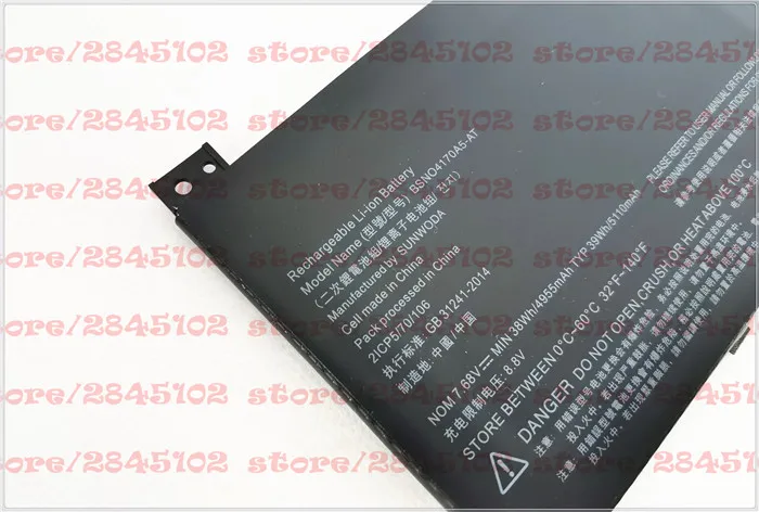 GYIYGY 38Wh BSNO4170A5 AT батарея для Lenovo Miix 510 12IKB 12ISK 520 LH5B10L67278 5B10L68713 5B10L67278|Аккумуляторы