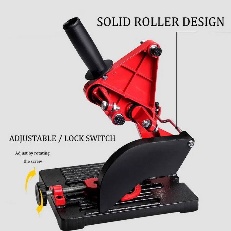 Cutter Angle Grinder Cast Iron Base Power Tool Accessory Stand Bracket Holder Support For 100-125 | Инструменты