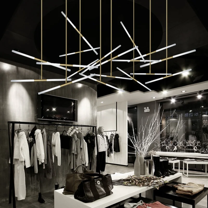 Потолочный светильник в стиле пост модерн декоративная люстра для офиса лофта