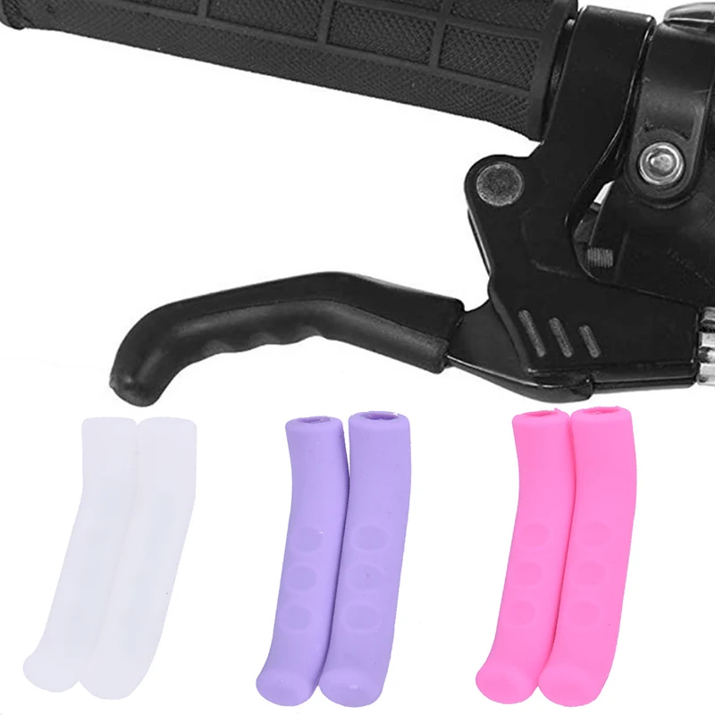 

2Pcs Silicone Gel Cover Anti-Skid Auto Parking Brake Silicone Hand Brake Set Universal Car Handbrake Sleeve