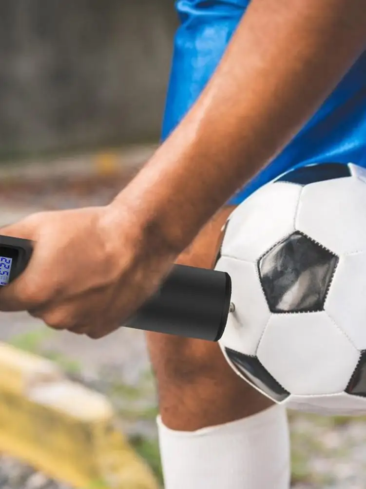 Автомобильный воздушный насос перезаряжаемый портативный беспроводной для шин