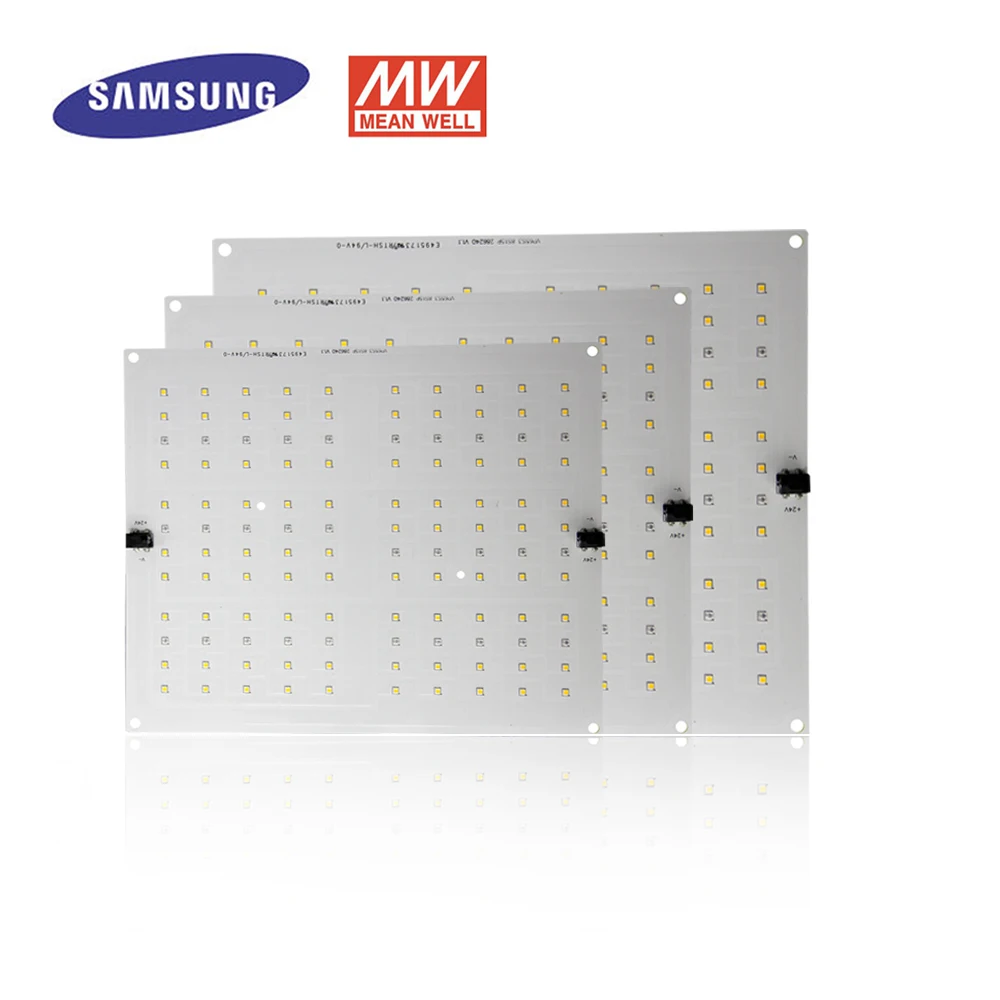 Samsung led 120 шт. квантовая плата PCB QB120 (286x240x2 мм) с LM301B 2700K 3000K 3500K 4000K diy Светодиодная