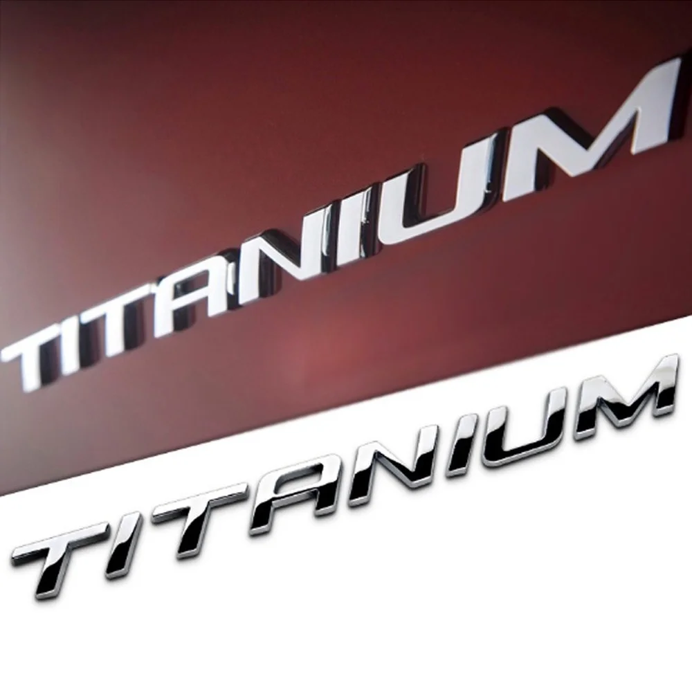 DSYCAR 1 шт. 3D металлический титановый автомобильный боковой брызговик задний