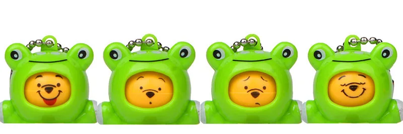 1 шт. 4 см фигурка медведя меняющая лицо игрушка в виде животного модель кукла